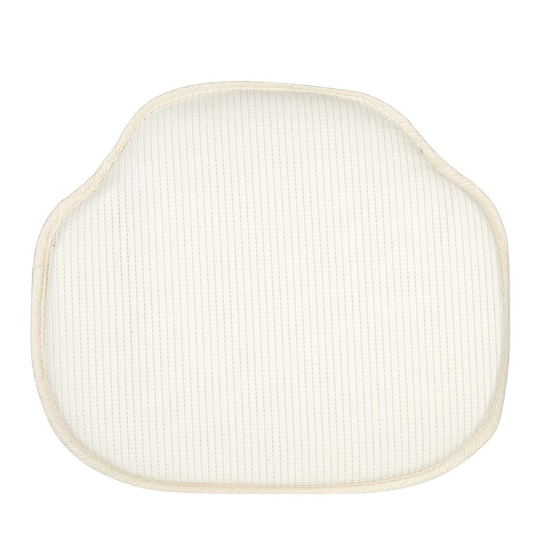 Klear Vu Gripper Omega Non-Slip Windsor Chair Cushions with Skid-Proof Seat Pad for Dining Room, Kitchen, and Office Use, 16x15 Inches, 4 Count (Pack of 1), Ivory - Image 3